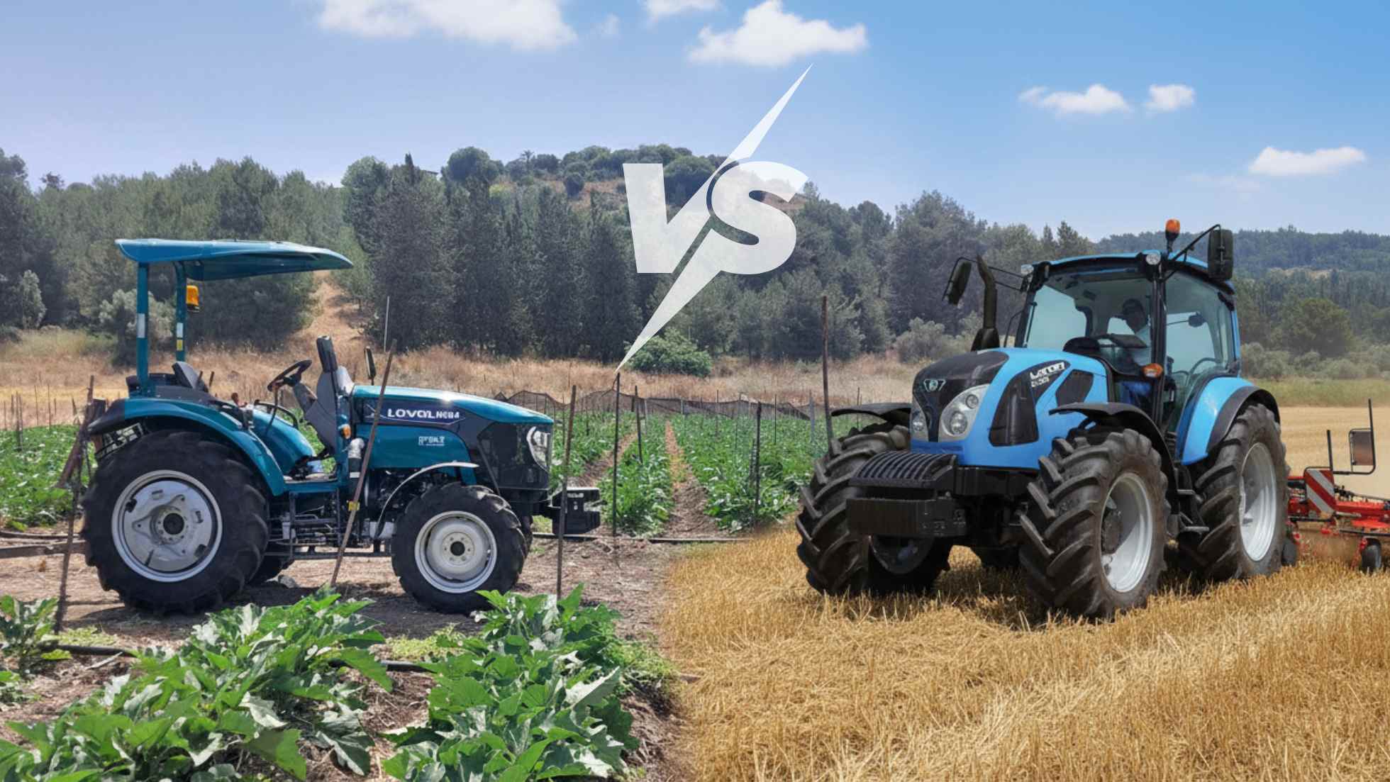 לנדיני או לובול? המדריך השלם לבחירת טרקטור בישראל 2025