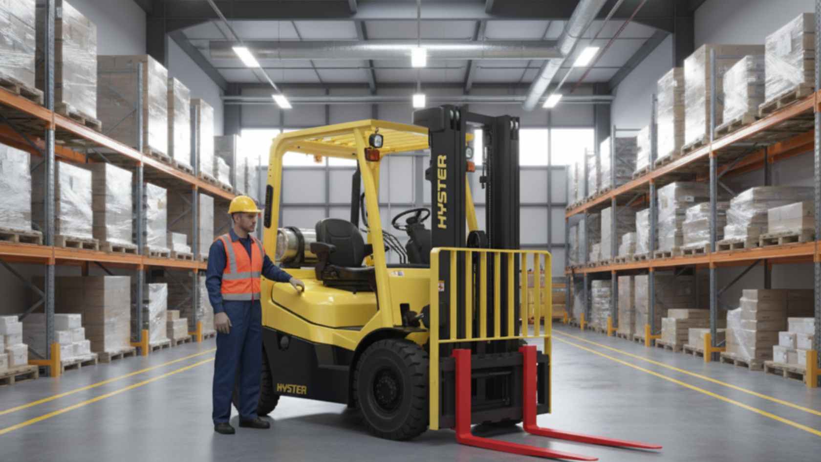 מלגזה חשמלית – למה Hyster ואיפה קונים בישראל?