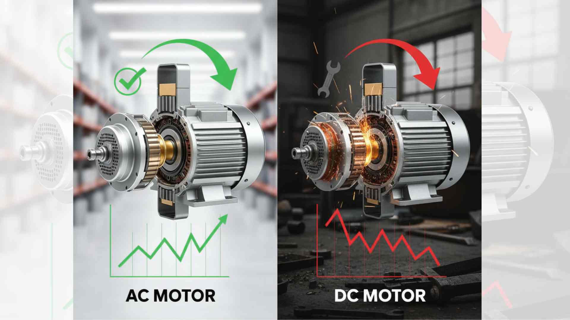 מנועי AC לעומת DC במלגזות חשמליות: כיצד הבחירה הנכונה חוסכת לך כסף בתחזוקה ומגבירה יעילות?
